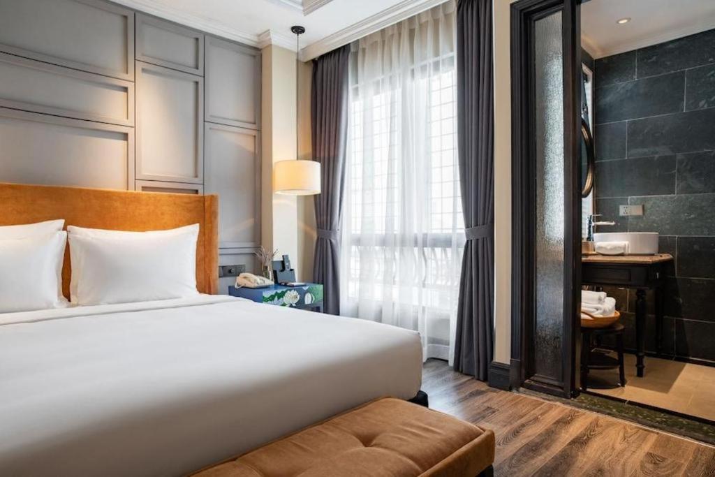 Bao Khanh Hotel Hanoi Bagian luar foto