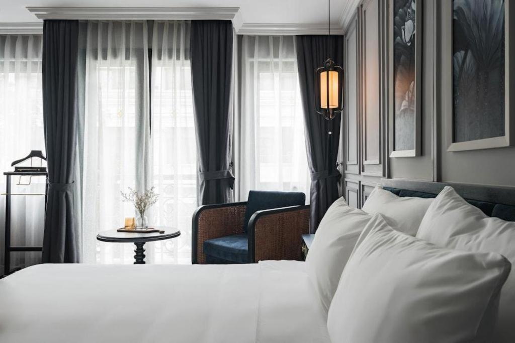 Bao Khanh Hotel Hanoi Bagian luar foto