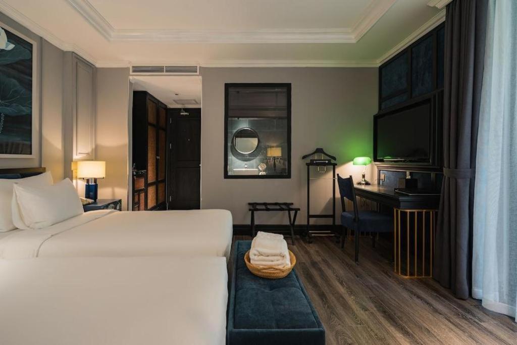 Bao Khanh Hotel Hanoi Bagian luar foto